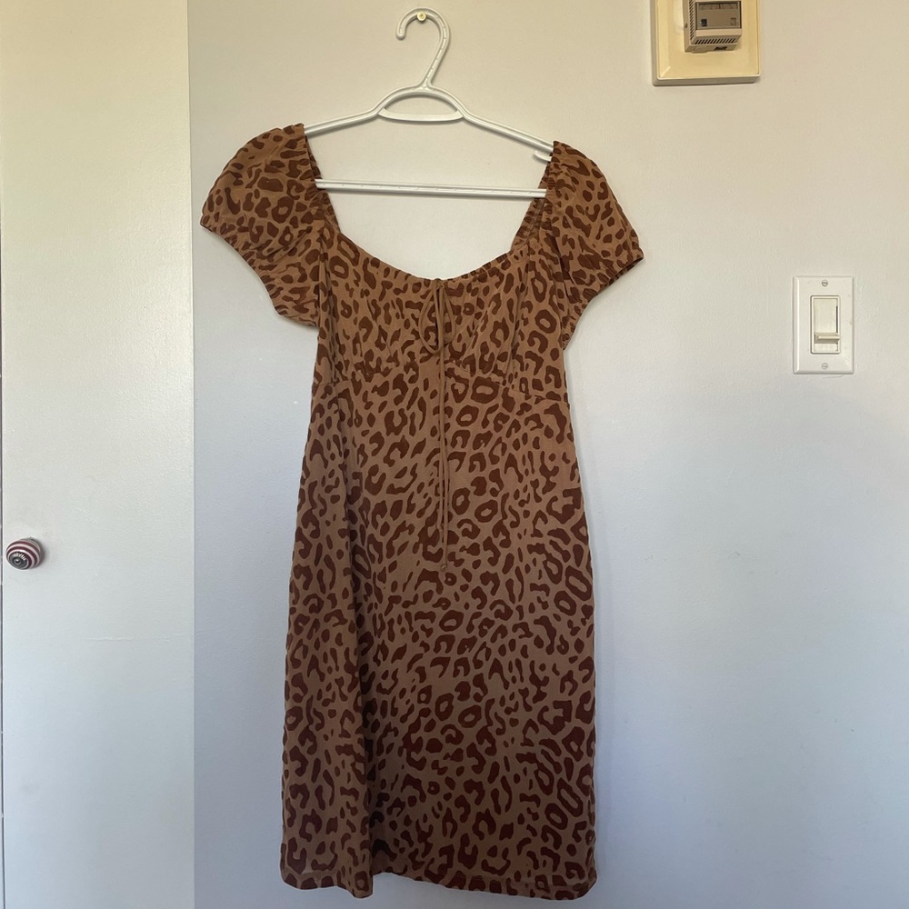 Motel Rocks Cheetah Print Dress